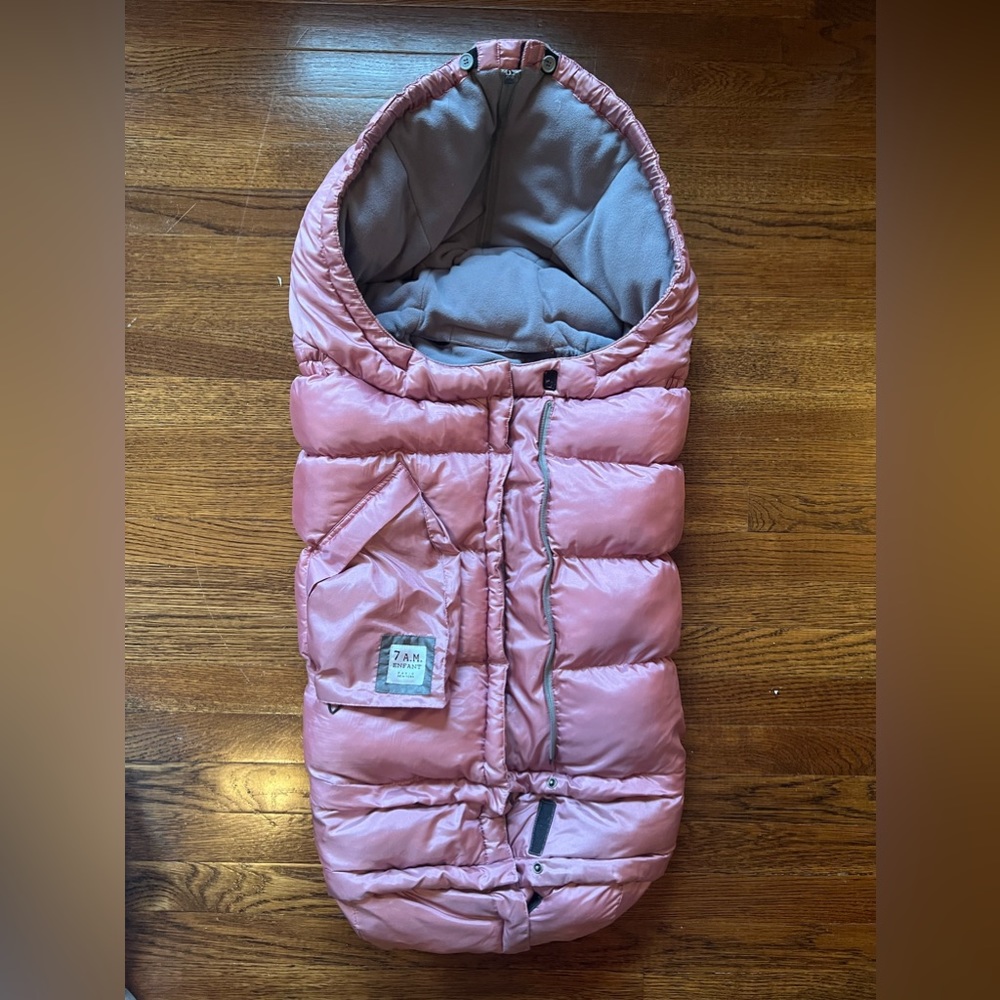 7 A.M. ENFANT - Blanket '212 evolution®' Extendable Stroller Footmuff in Pink